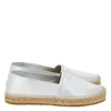 Ferragamo Alma Leather Logo Espadrilles In Multi