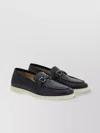 Ferragamo Moccasin Gancini In Black