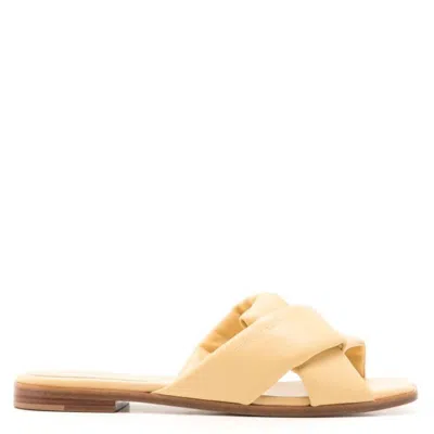 Ferragamo Alrai Knott Strap Nappa Slides