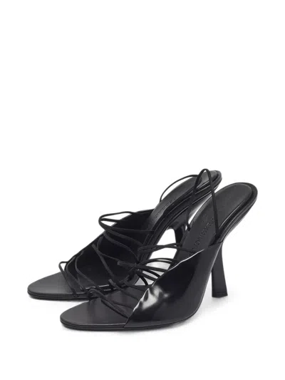 Pre-owned Ferragamo Altaire Slingback Sandals In Black