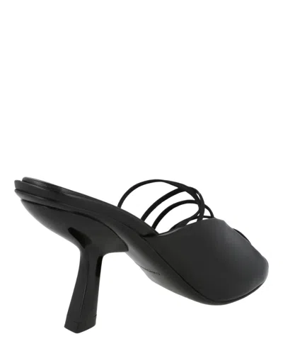Ferragamo Altaire Strappy Mules In Black