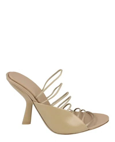 Ferragamo Altaire Strappy Mules In Multi