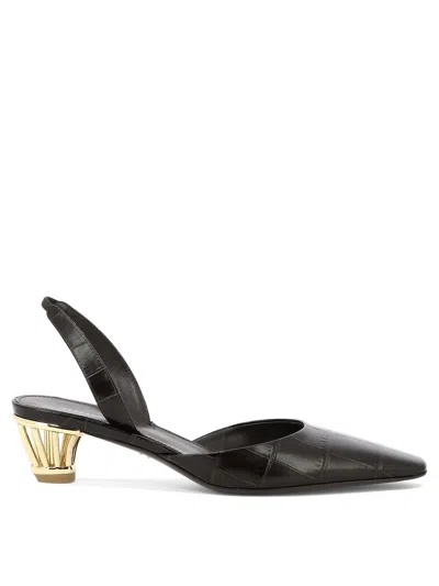 Ferragamo Alyssa Heeled Shoes In Black