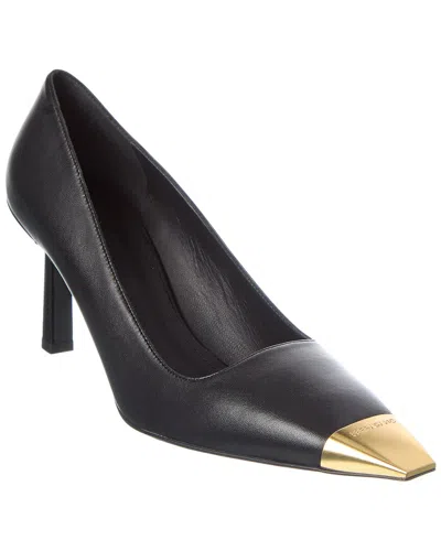 Ferragamo Alhena Leather Slingback Pump In Black