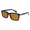 Ferragamo Gancini Evolution 56mm Rectangular Sunglasses In Pattern