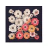Ferragamo Anemone Print Silk Scarf In Blue