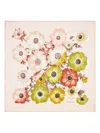 Ferragamo Anemone Print Silk Scarf