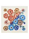 Ferragamo Anemone-print Silk Scarf In Neutral