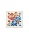 Ferragamo Anemone-print Silk Scarf In Multi