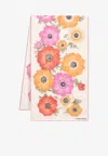 Ferragamo Anemone Floral Print Silk Scarf In Ivory