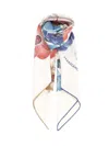 Ferragamo Anemone Print Silk Scarf Scarves And Foulards Multicolor