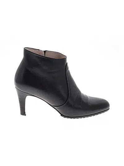 Pre-owned Ferragamo Ankle Boots In Black