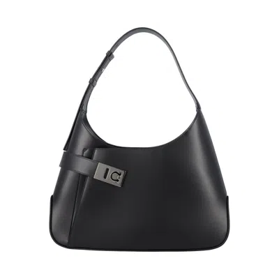 FERRAGAMO FERRAGAMO ARCH SH LARGE HOBO BAG