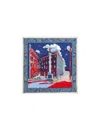 Ferragamo Palazzo Print Scarf In Blue