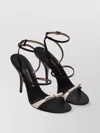 Ferragamo Ariel 95 Buckle Detail Stiletto Heels In Black