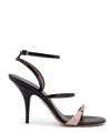 Ferragamo Ariel 95 Buckle Detail Stiletto Heels In Black