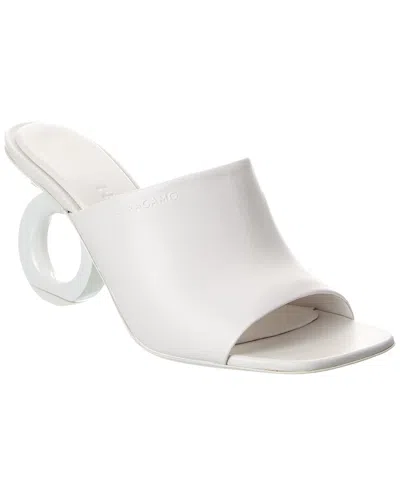 FERRAGAMO FERRAGAMO ASTRO LEATHER SANDAL