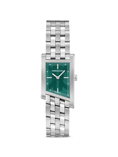 Ferragamo Asymétrique 39mm Watch In Metallic