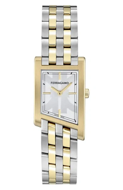 Ferragamo Asymetrique 39mm Watch In Multi