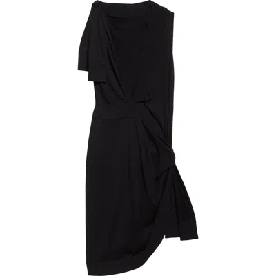 Ferragamo Asymmetric Knit Dress