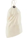 Ferragamo Asymmetric Top In Neutrals