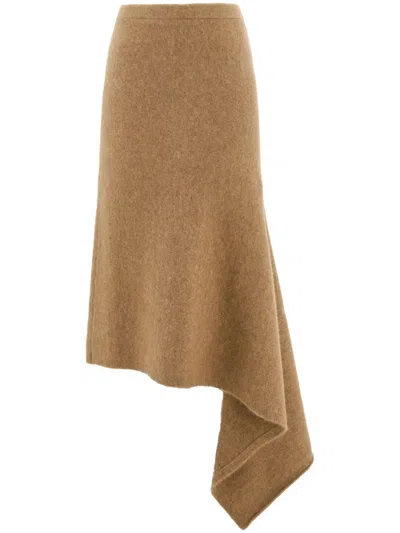 FERRAGAMO ASYMMETRIC SKIRT