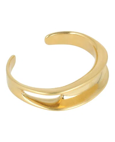 Ferragamo Asymmetrical Sculptural Bracelet In Purple