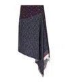 Ferragamo Asymmetrical Skirt In Multi