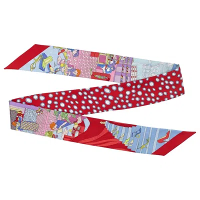 Ferragamo Atelier Print Silk Mini Bandeau In Multi