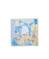 Ferragamo Atelier Print Silk Bandeau Scarf In Blue