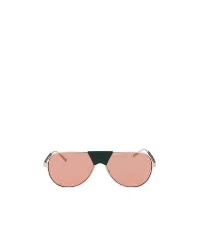 FERRAGAMO SALVATORE FERRAGAMO EYEWEAR AVIATOR FRAME SUNGLASSES
