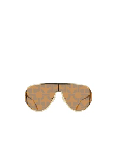 Ferragamo Aviator Sunglasses In Brown