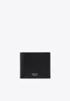 Ferragamo B-fold Leather Wallet In Black