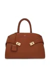 Ferragamo Mini Leather Hook Handbag