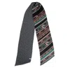 Ferragamo Ba Nodonirva Scarf Black In Black