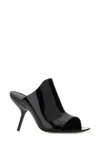Ferragamo 95 Nappa Leather Mules In Neronero
