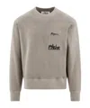 Ferragamo Back To Earth - Tuscany Print Sweatshirt In Gray