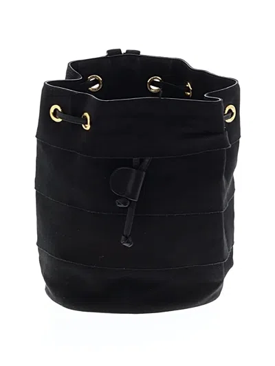 Pre-owned Ferragamo Backpack In Black