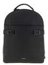 Ferragamo Backpack In Black