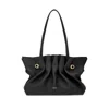 Ferragamo Medium Soft Shoulder Bag In Black