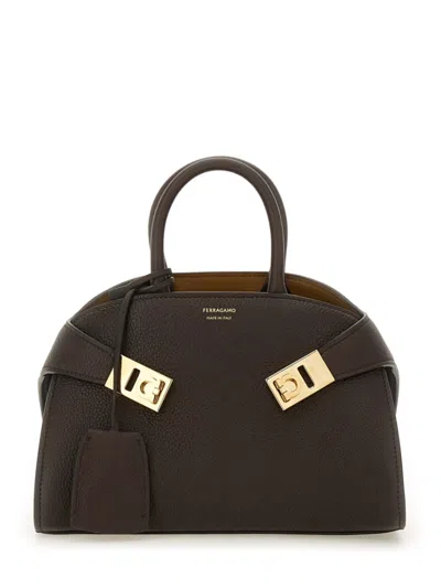 Ferragamo Bag "hug" Xs In Black