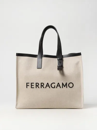 Ferragamo Bags  Men In Beige