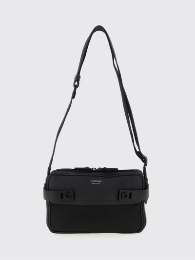 FERRAGAMO FERRAGAMO SHOULDER BAG MEN COLOR BLACK,H88750002