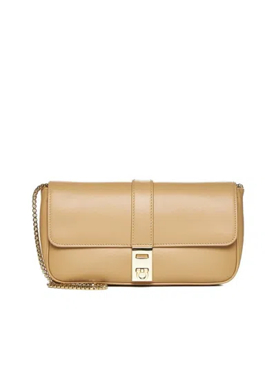 Ferragamo Bags In Light Camel || Light Camel