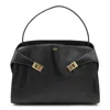 Ferragamo Maxi Grain Bicolor Structured Shoulder Bag