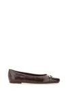 Ferragamo Ballerina Ornament Hooks In Bordeaux