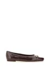 Ferragamo Ballerina Ornament Hooks In Bordeaux