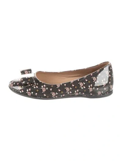 Pre-owned Ferragamo Babies' Ballerina Shoes In Grey
