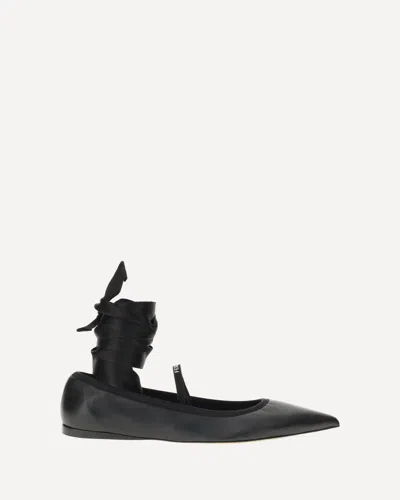 Ferragamo Ballerinas With Ribbon