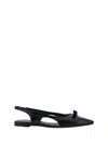 Ferragamo Woman Slingback Ballet Flat With Mini Bow